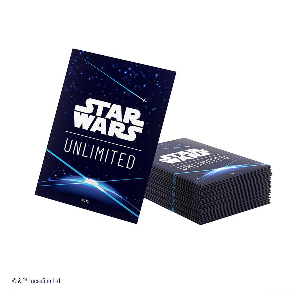 Gamegenic Star Wars: Unlimited Art Sleeves Double Sleeving Pack - Space Blue